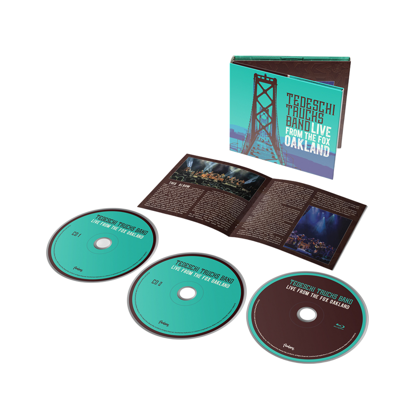 Live From The Fox Oakland - CD/Blu-ray Set